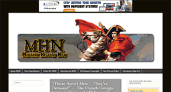 Desktop Screenshot of militaryhistorynow.com